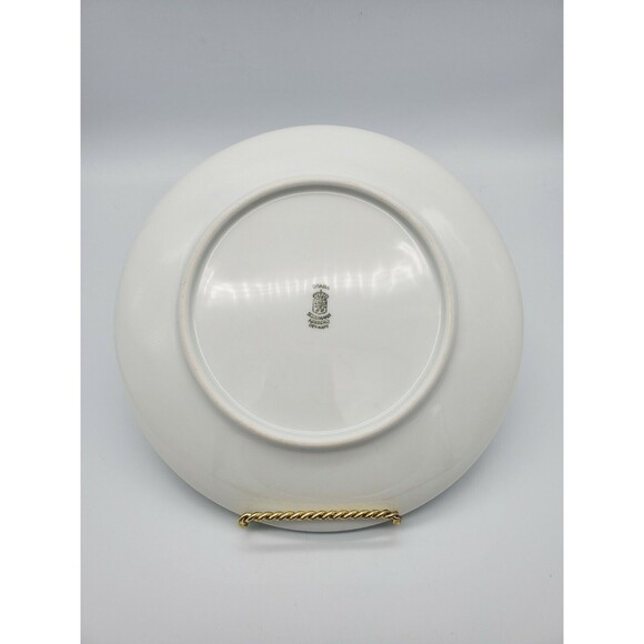 Vintage Plate Bavaria Schumann Arzberg Germany Artist Signed Hand Painted Decor - Picture 2 of 12